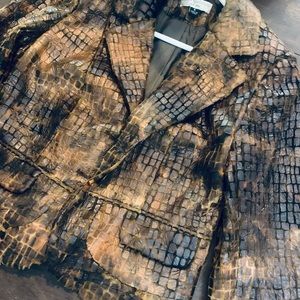 Foxy Multi Brown Vintage Jacket